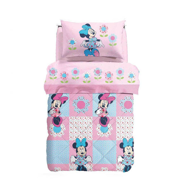 Trapunta invernale CALEFFI Disney Minnie Patchwork per bambina – Tempesta  Home